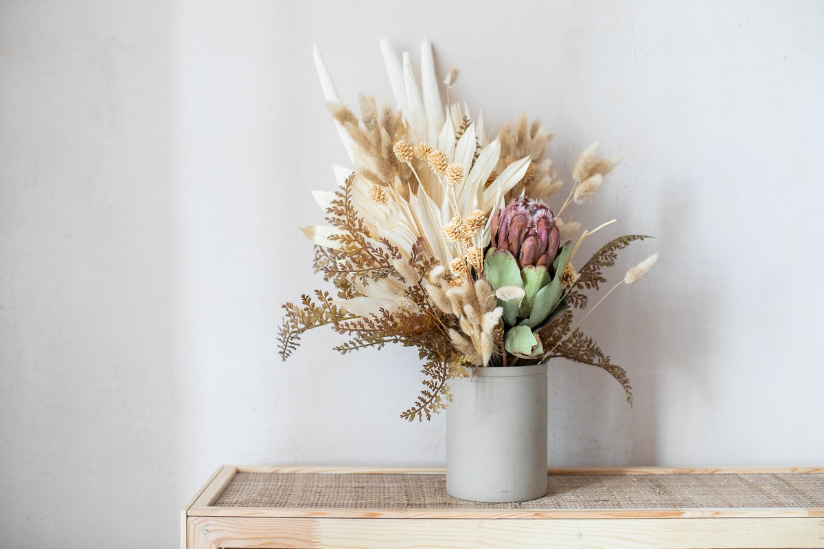 6 modi per utilizzare i fiori secchi nei tuoi interni, CASA
