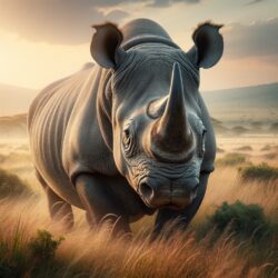 Animali a rischio: il rinoceronte nero non è estinto ma sotto osservazione
